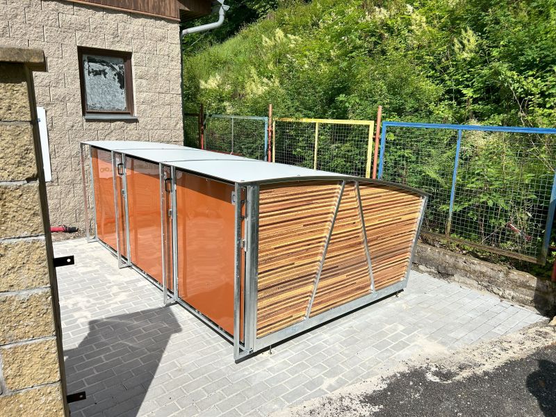 Bike Box - Česká Kamenice, u koupaliště