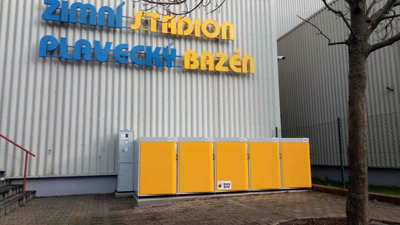 Bike Box - Česká Lípa, bazén