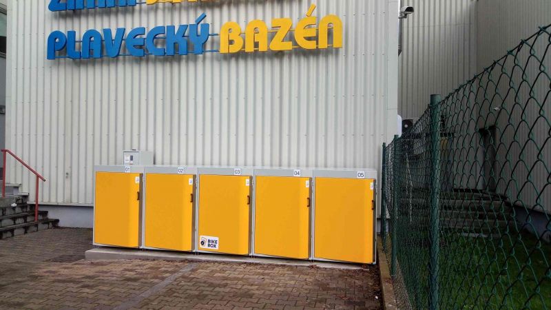 Bike Box - Česká Lípa, bazén