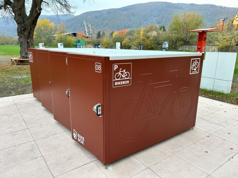 Bike Box - Horní Jiřetín, Hotel Nádraží