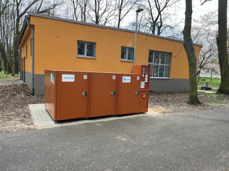 Bike Box - Kadaň, Rooseweltovy sady