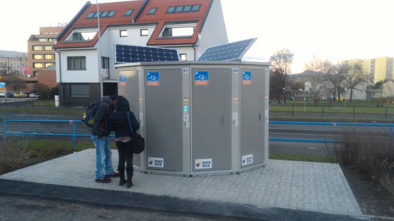 Bike Box - Louny, Autobusové nádraží