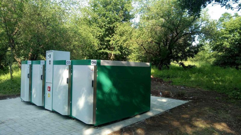 Bike Box - Most, vrch Šibenik