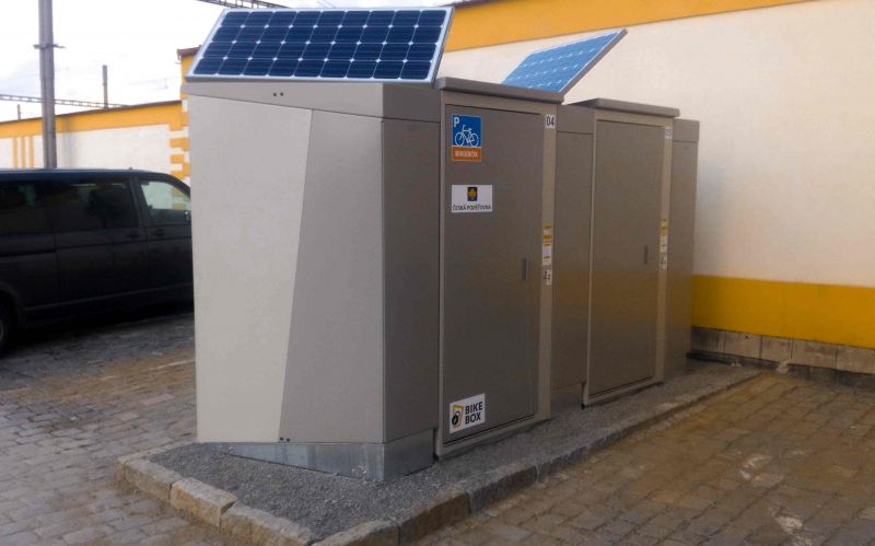 Bike Box - Tábor, Nádraží ČD